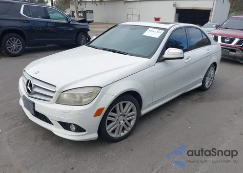 2008 Mercedes-Benz C 300 Luxury/Sport из США, поврежденный, VIN WDDGF54X88F038799